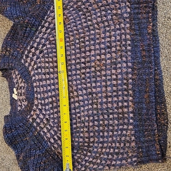 Anthropologie Women Moth Wool Blend Knit Short Sweater Sz S - Picture 5 of 6